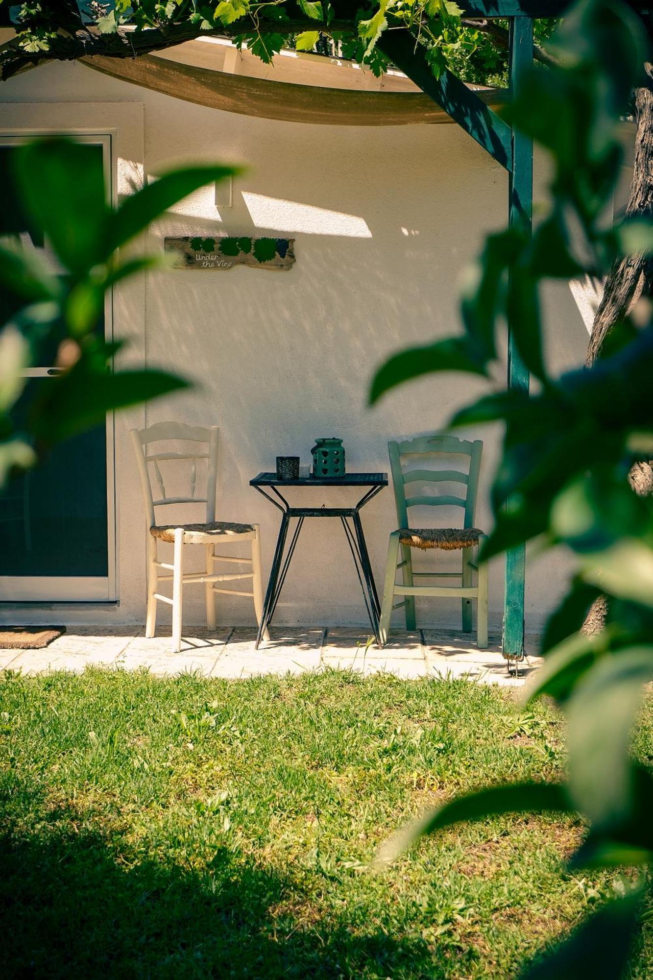 Under The Vine Garden House Apartman Platáni Kültér fotó